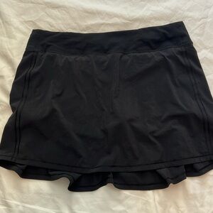 Lululemon black tennis skirt